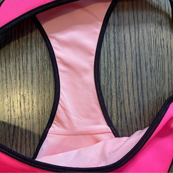 Victoria Secret bright pink bathing suit bottoms size medium - Picture 3 of 4